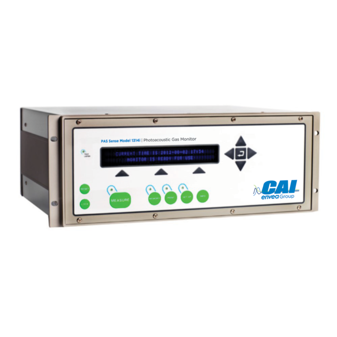 Analizador fotoacústico infrarrojo para detección de gases traza | PAS Sense 1314i | CAI Envea Group